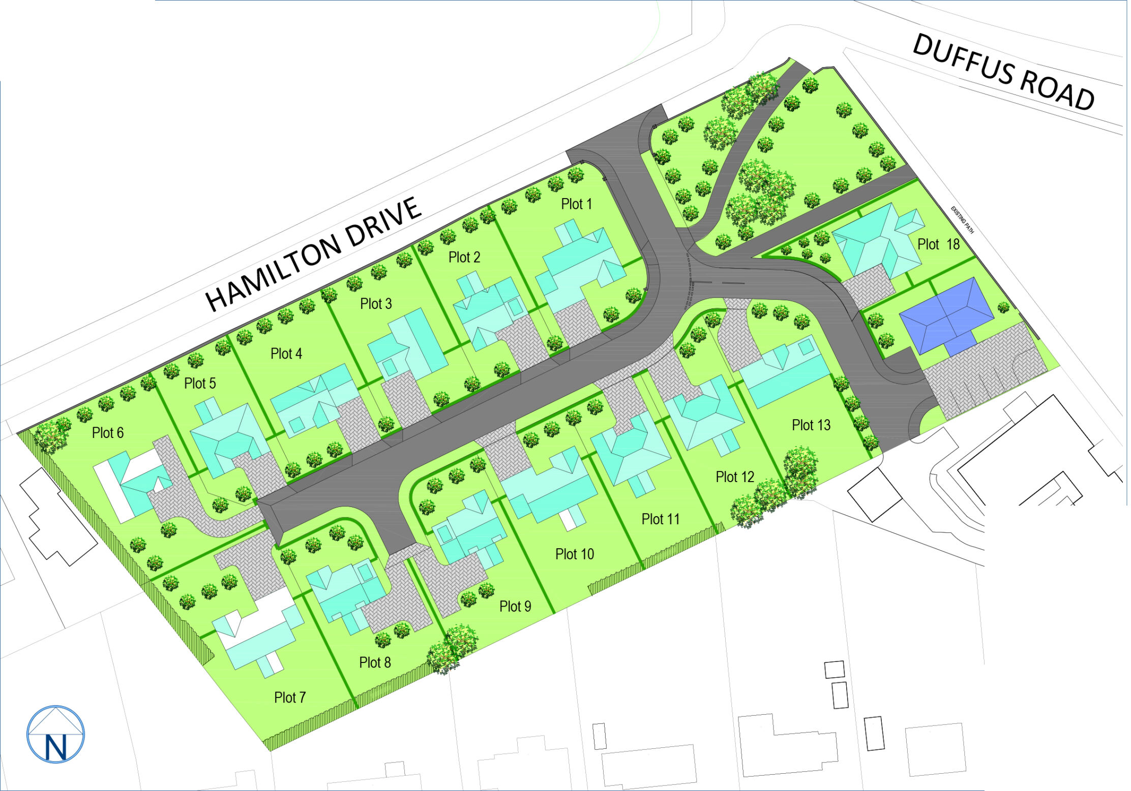 Hamilton Gate Site Plan